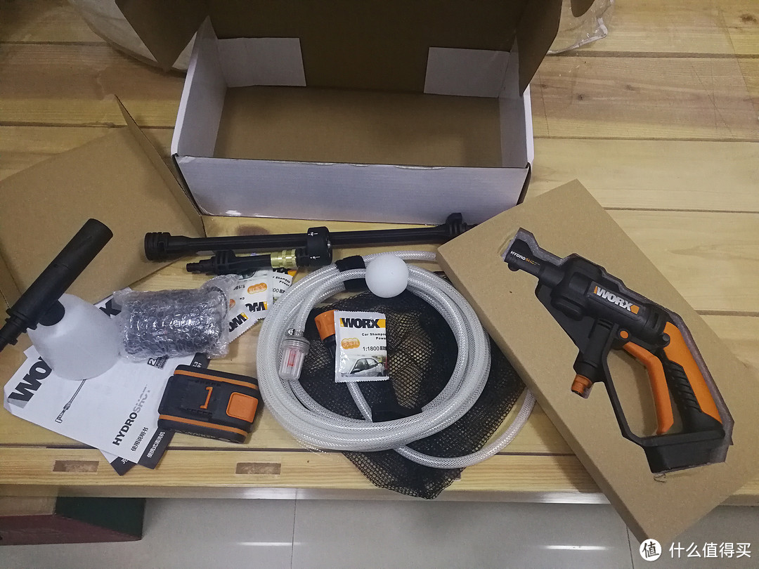 迟到半年的洗车利器分享——威克士高压无线洗车机使用感受